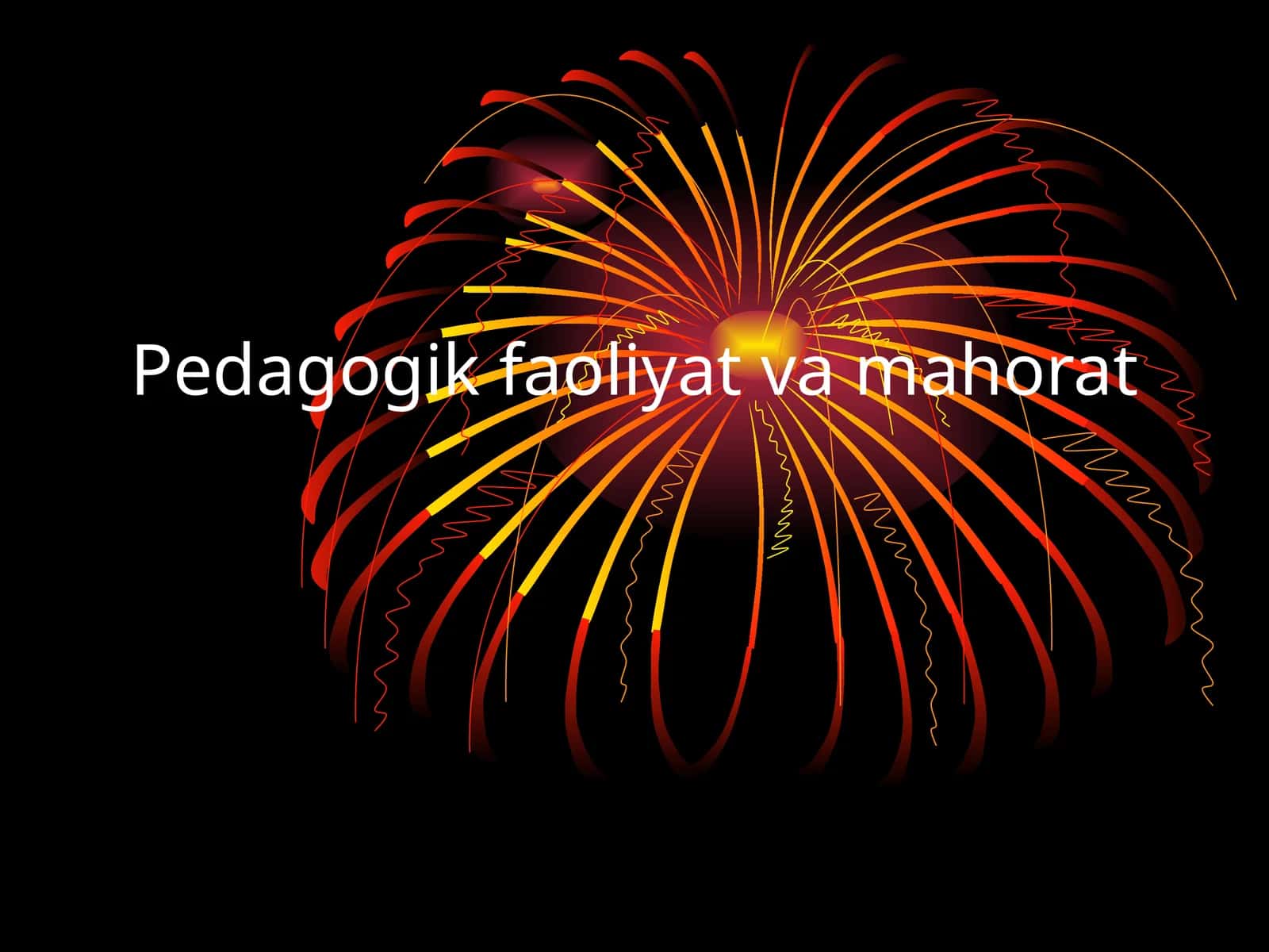 Pedagogik faoliyat va mahorat 1