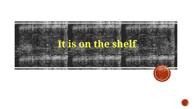 On the Shelf 1