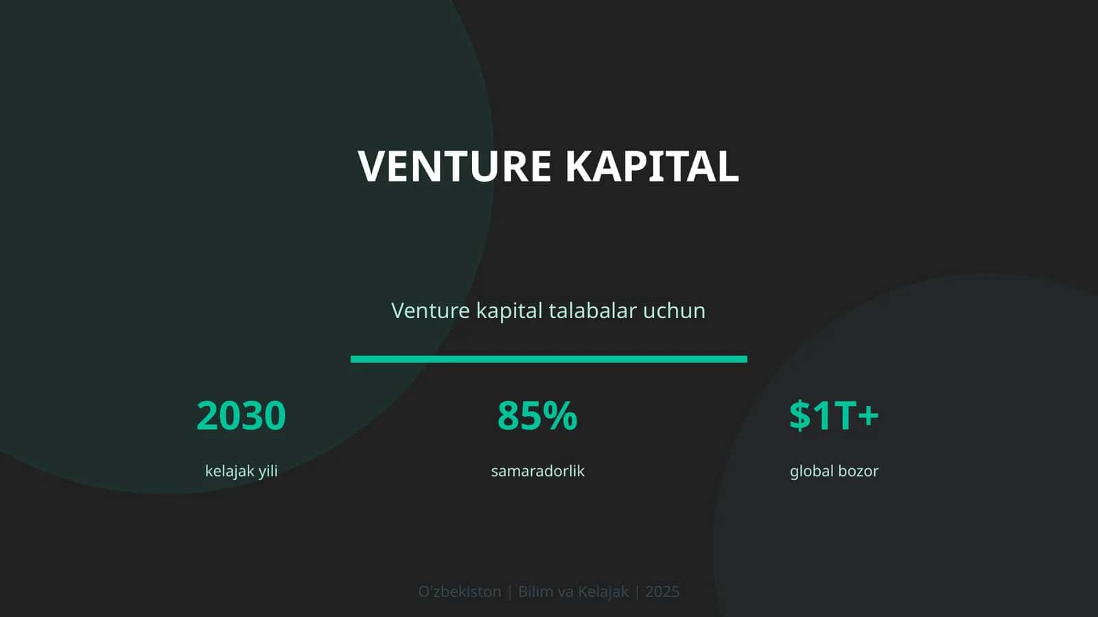 Venture kapital 1