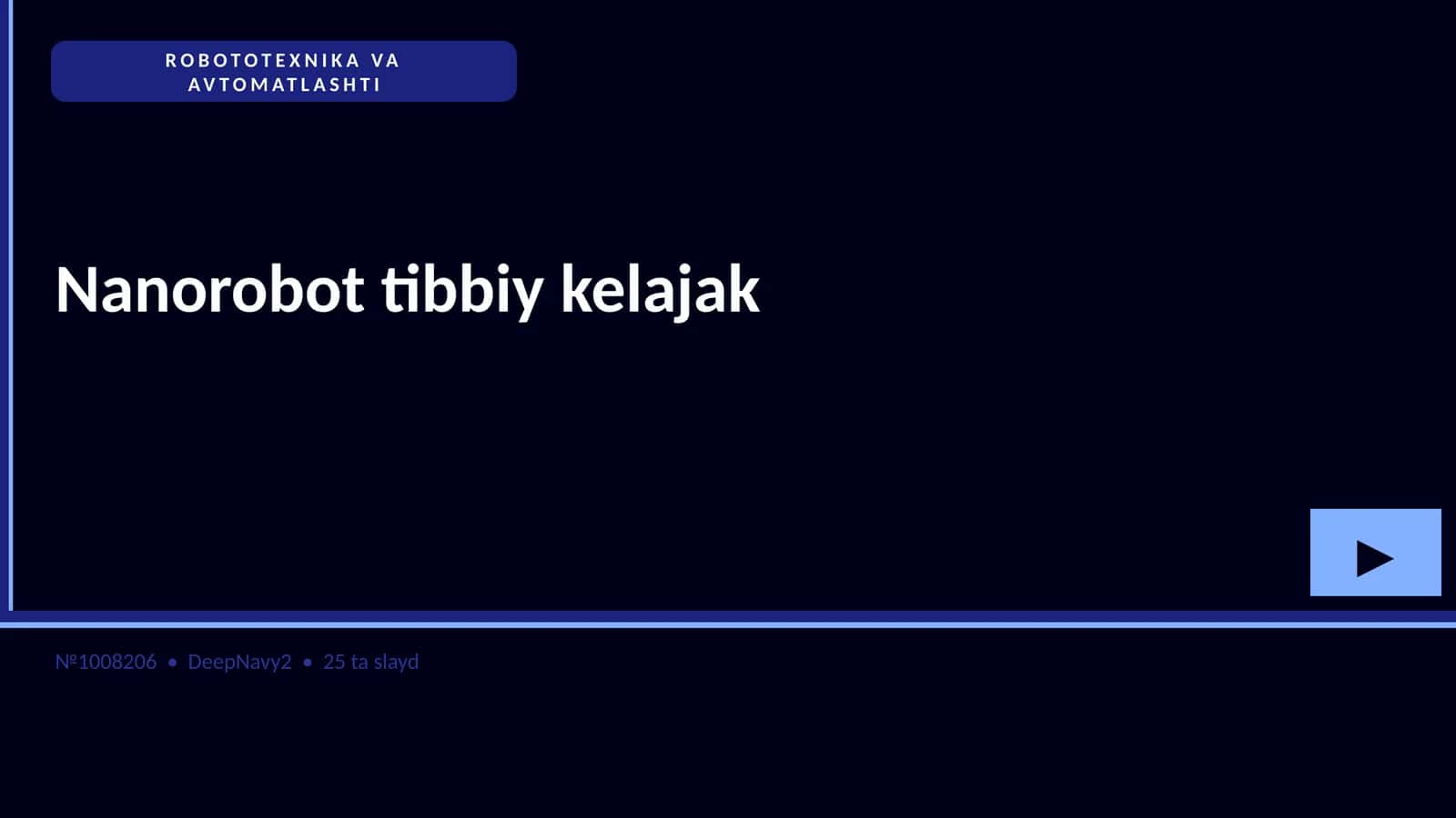 Nanorobot tibbiy kelajak 1