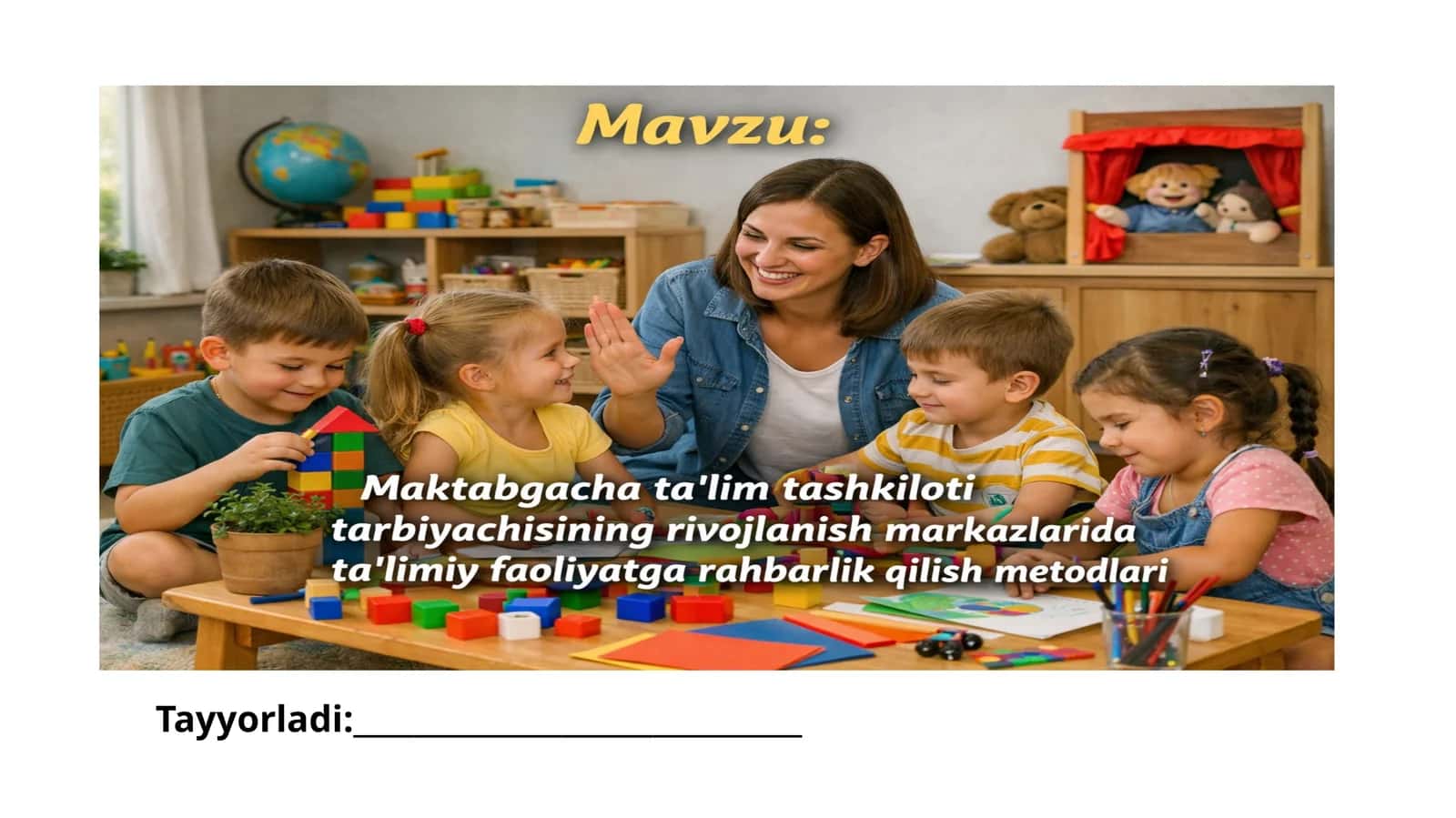 Rivojlanish markazlari 1