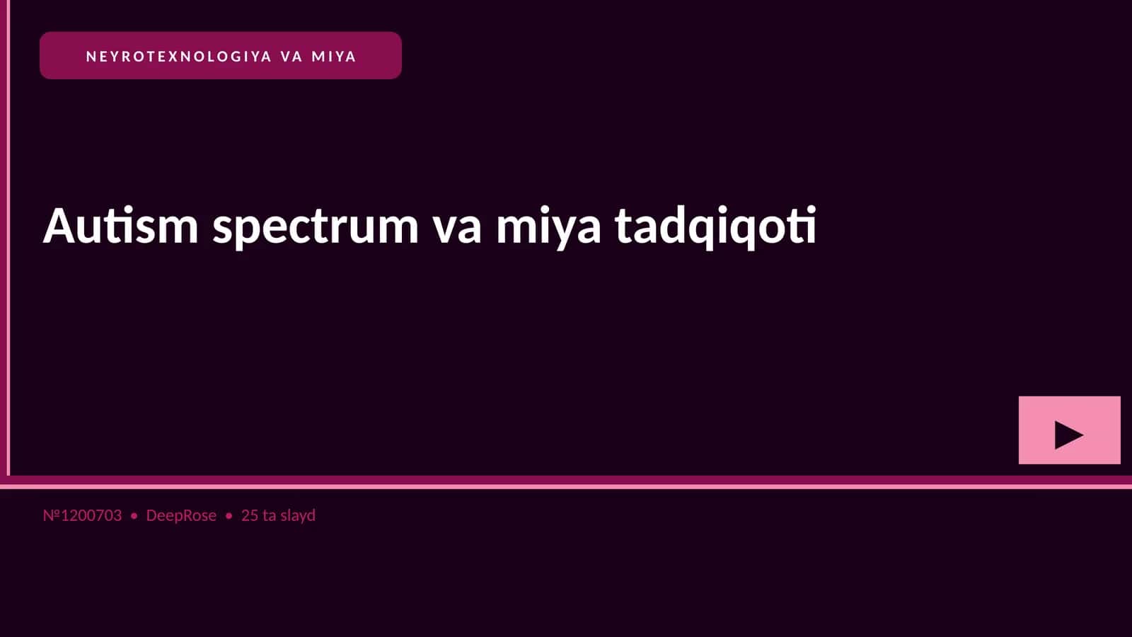 NEYROTEXNOLOGIYA VA MIYA 1