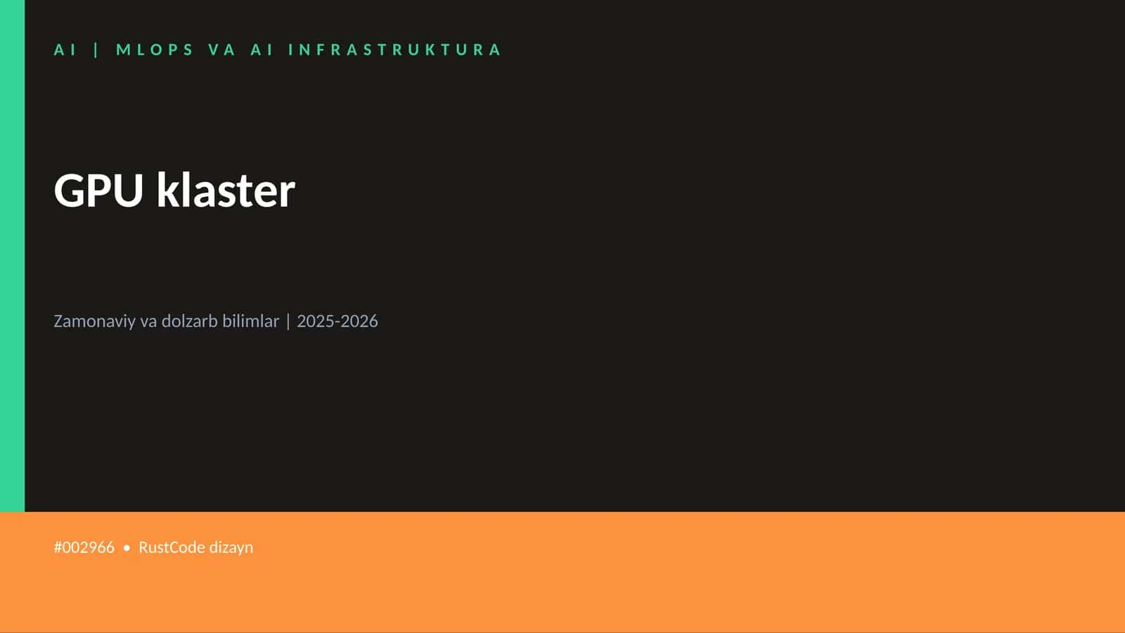 GPU klaster 1