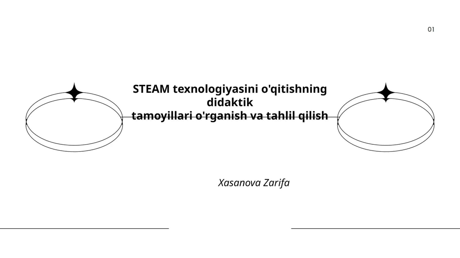 STEAM texnologiyasini o'qitishning didaktik tamoyillari o'rganish va tahlil qilish 1
