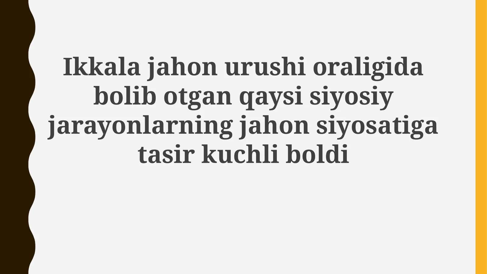 Versal-Vashington tizimi 1