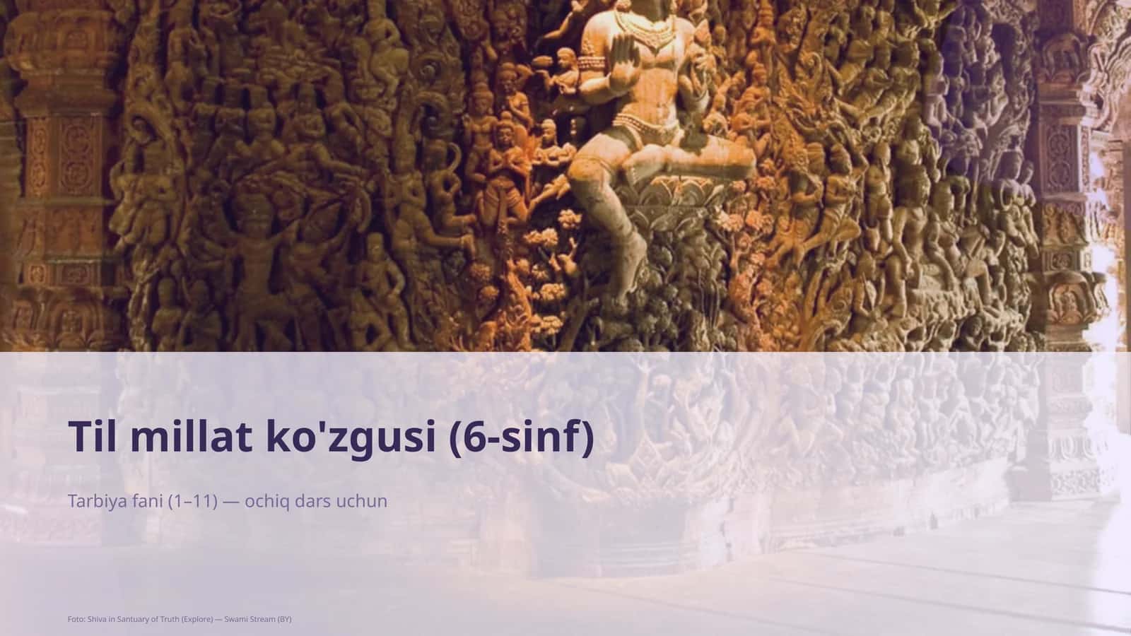 Til millat ko'zgusi (6-sinf) 1