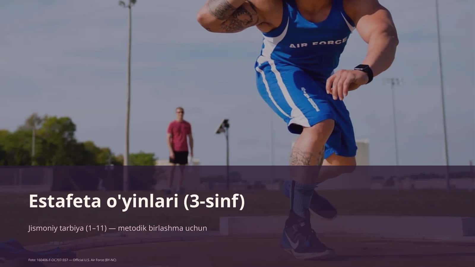 Estafeta o'yinlari (3-sinf) 1