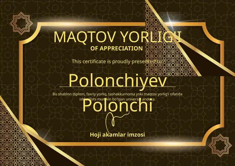 MAQTOV YORLIG'I 1