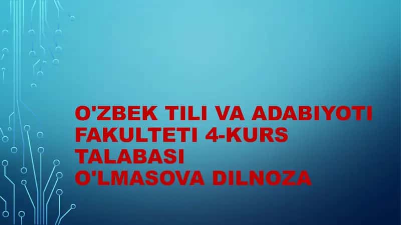 Leksikma'no o'zgarishi 1