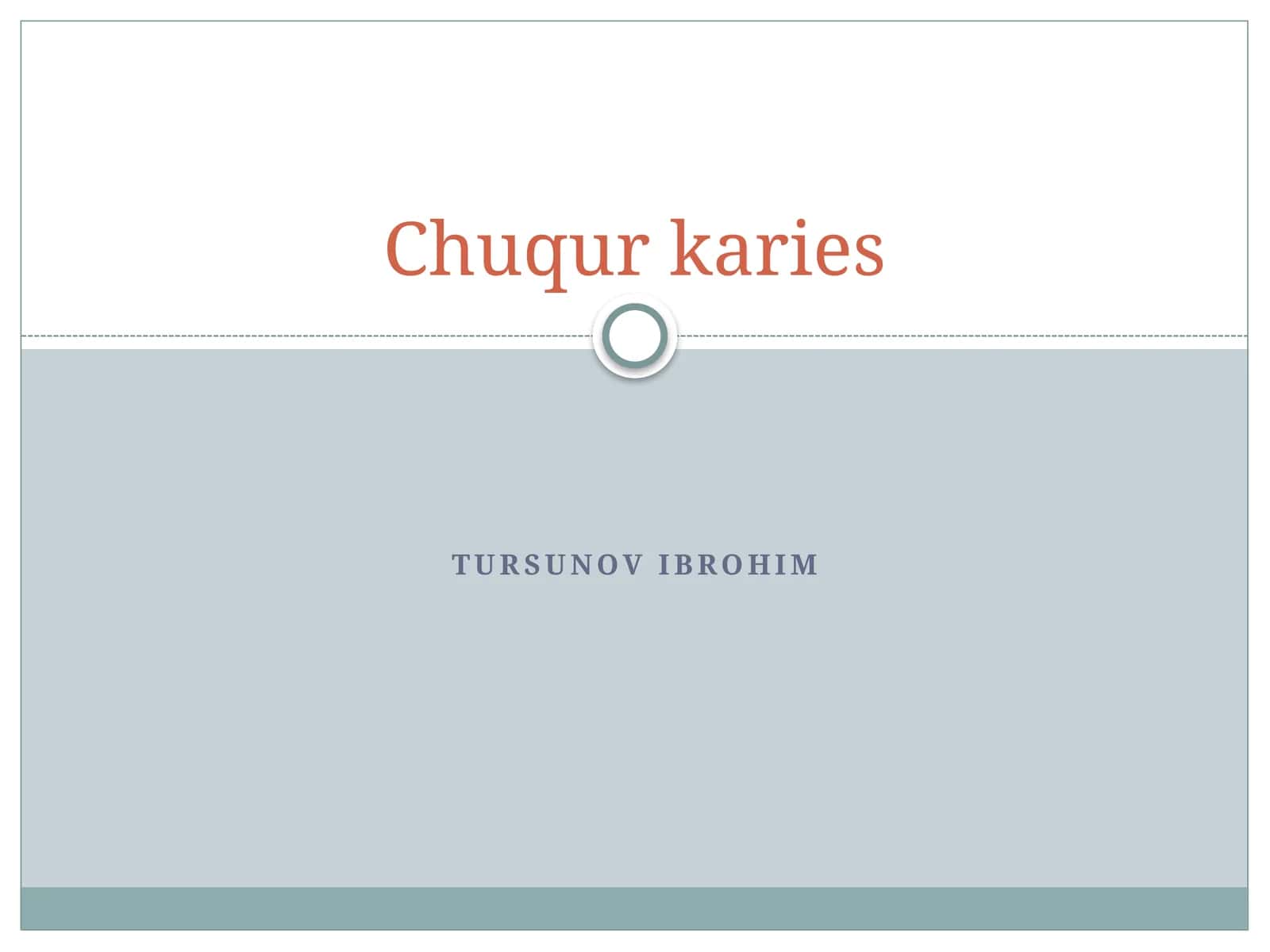 [Chuqur karies] 1