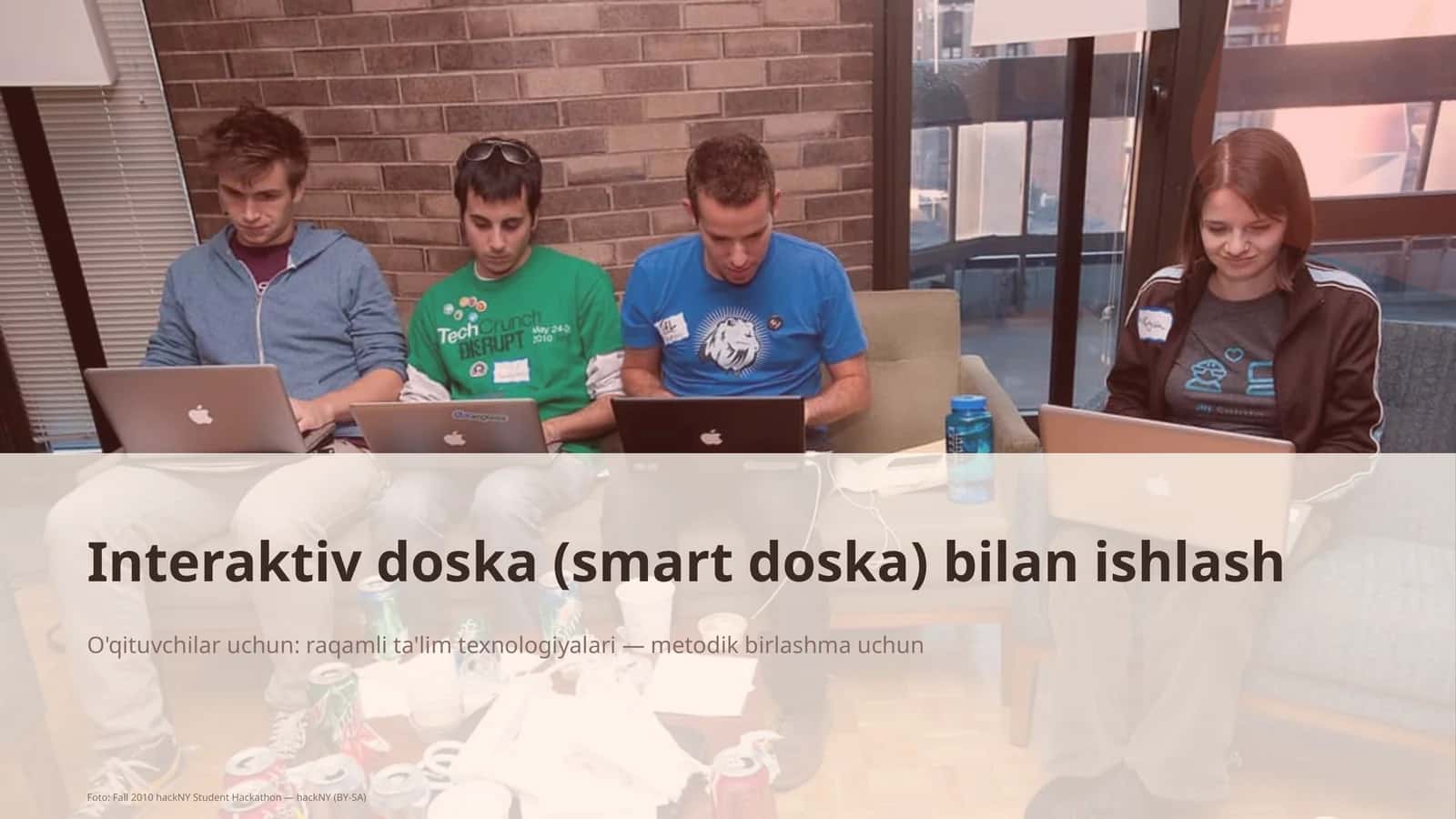 Interaktiv doska (smart doska) bilan ishlash 1