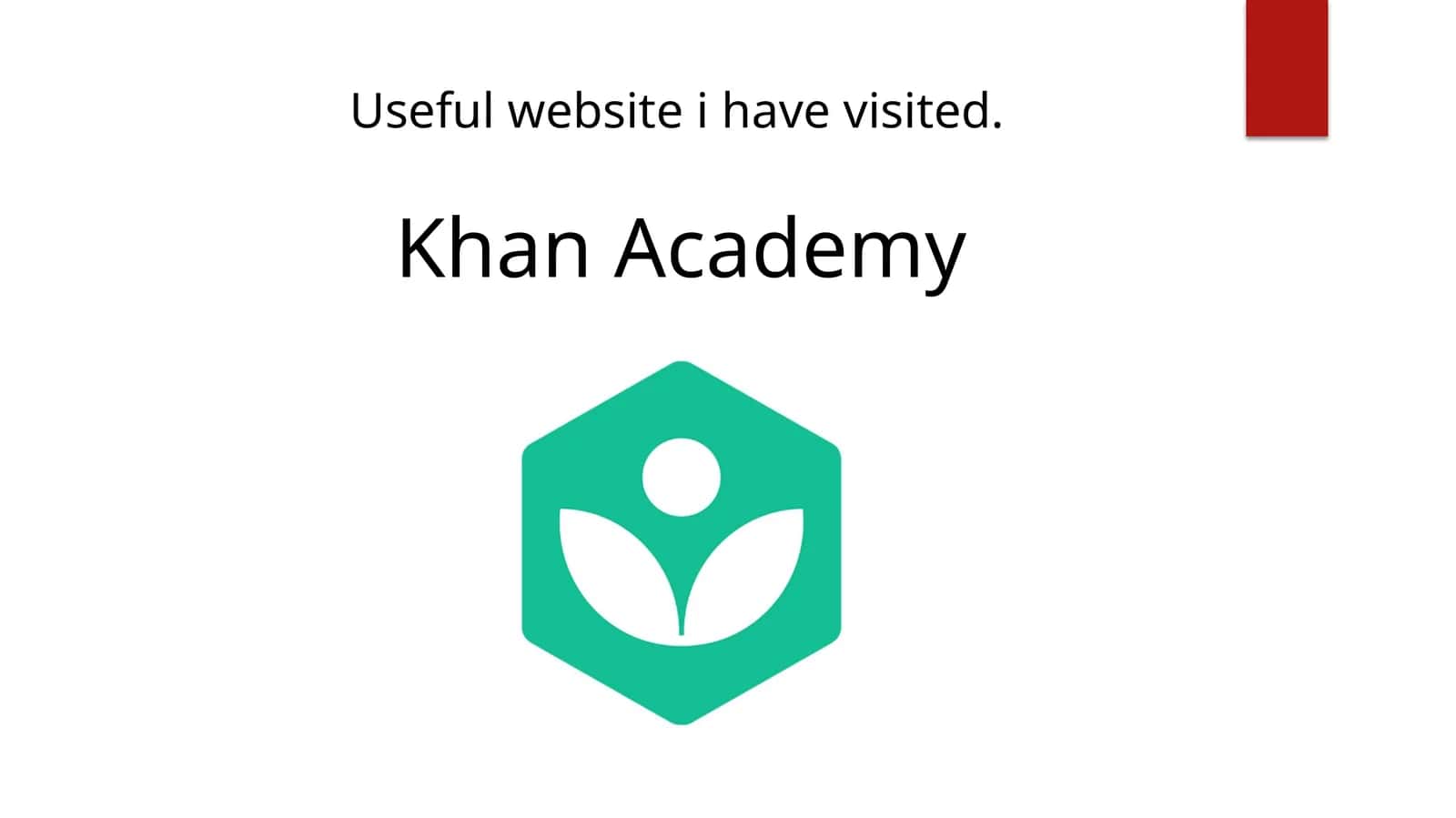 Khan Academy 1