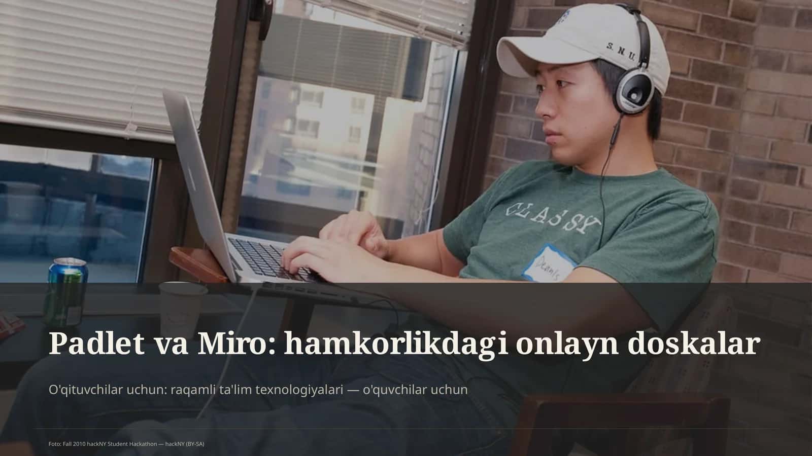 Padlet va Miro: hamkorlikdagi onlayn doskalar 1