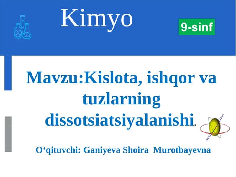 Kimyo 1