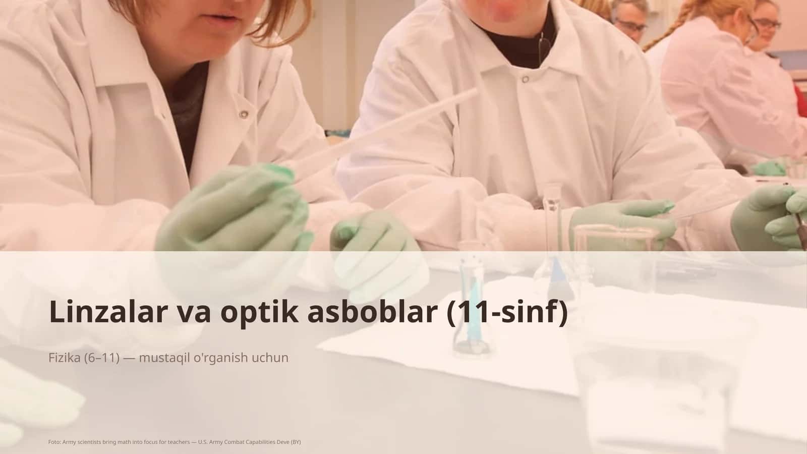 Linzalar va optik asboblar (11-sinf) 1