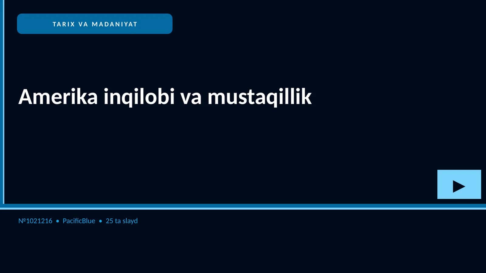 Amerika inqilobi va mustaqillik 1
