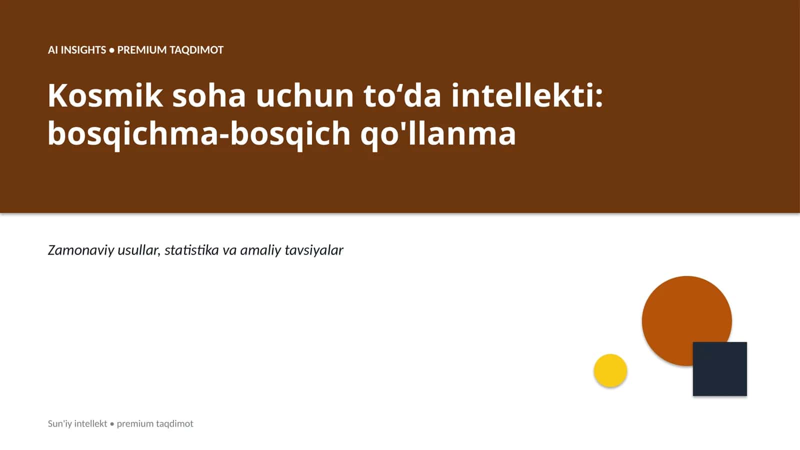 Premium Taqdimot 1