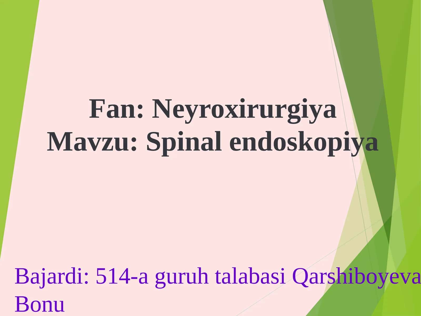 Spinalendoskopiya 1
