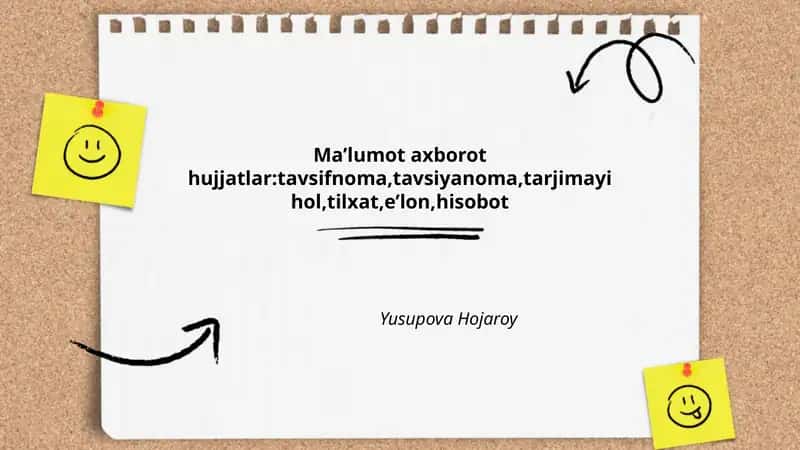 Tavsifnoma 1