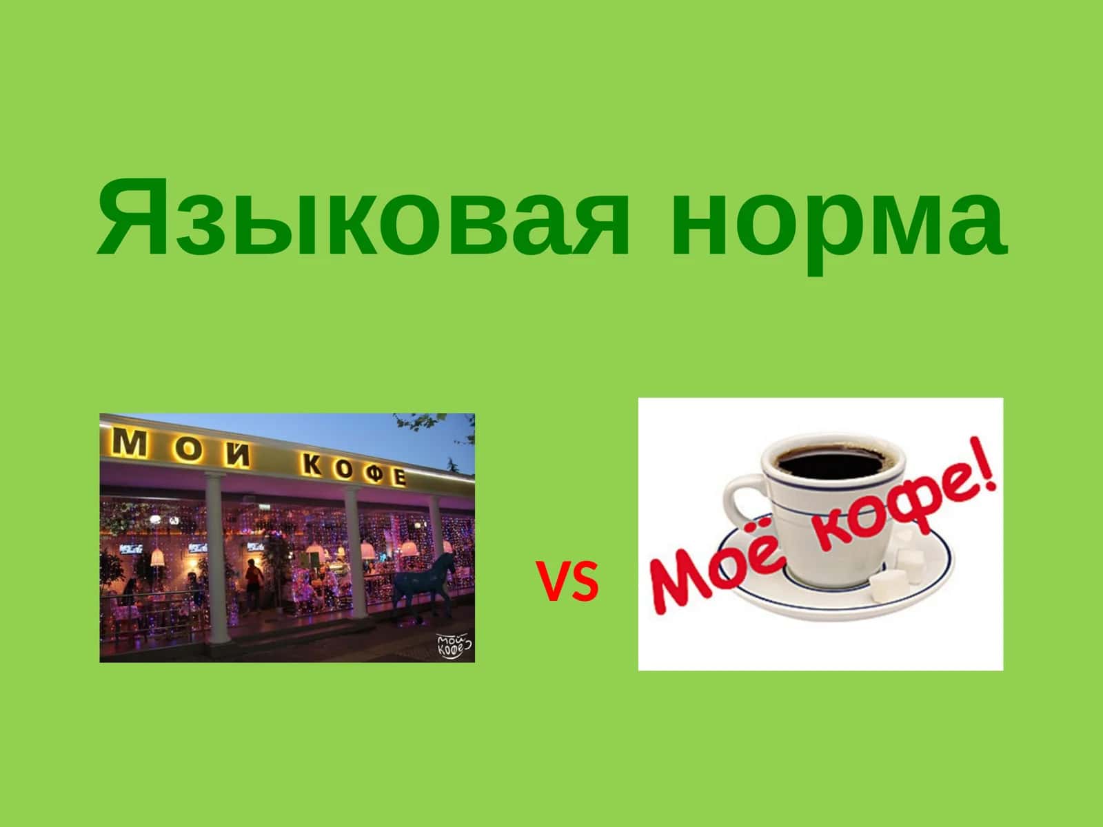Языковая норма 1