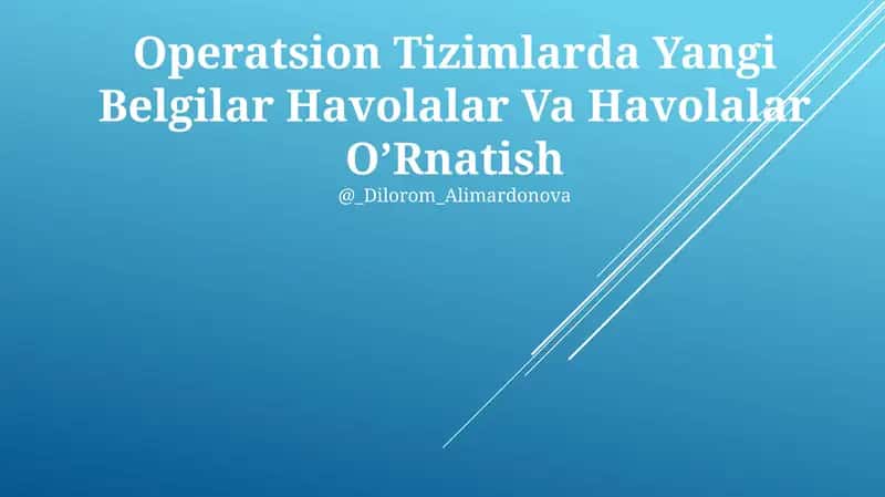 Ramziy havolalar: ConceptA 1