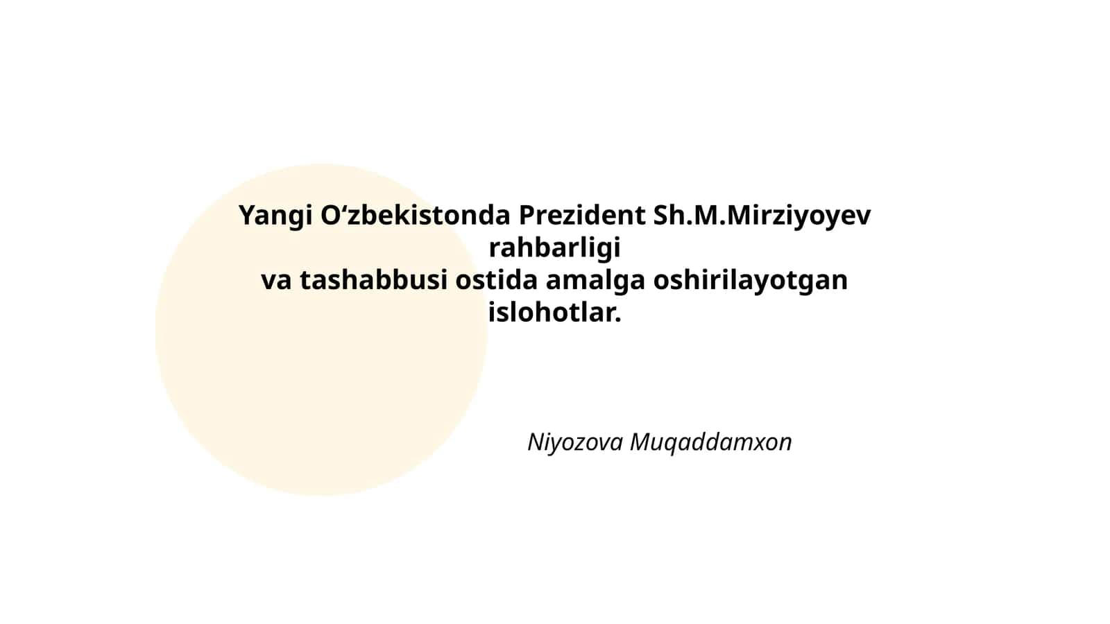 Konstitutsiyaviy islohotlar 1