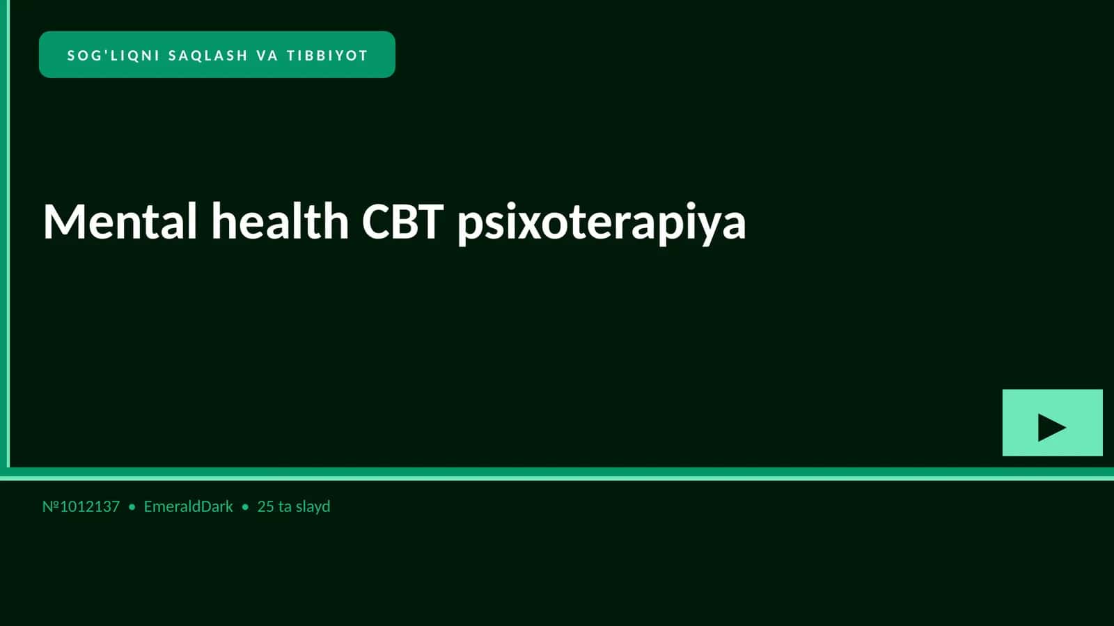Mental health CBT psixoterapiya 1