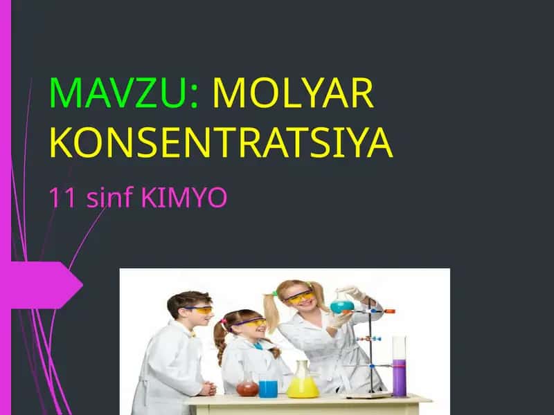 MOLYAR KONSENTRATSIYA 1