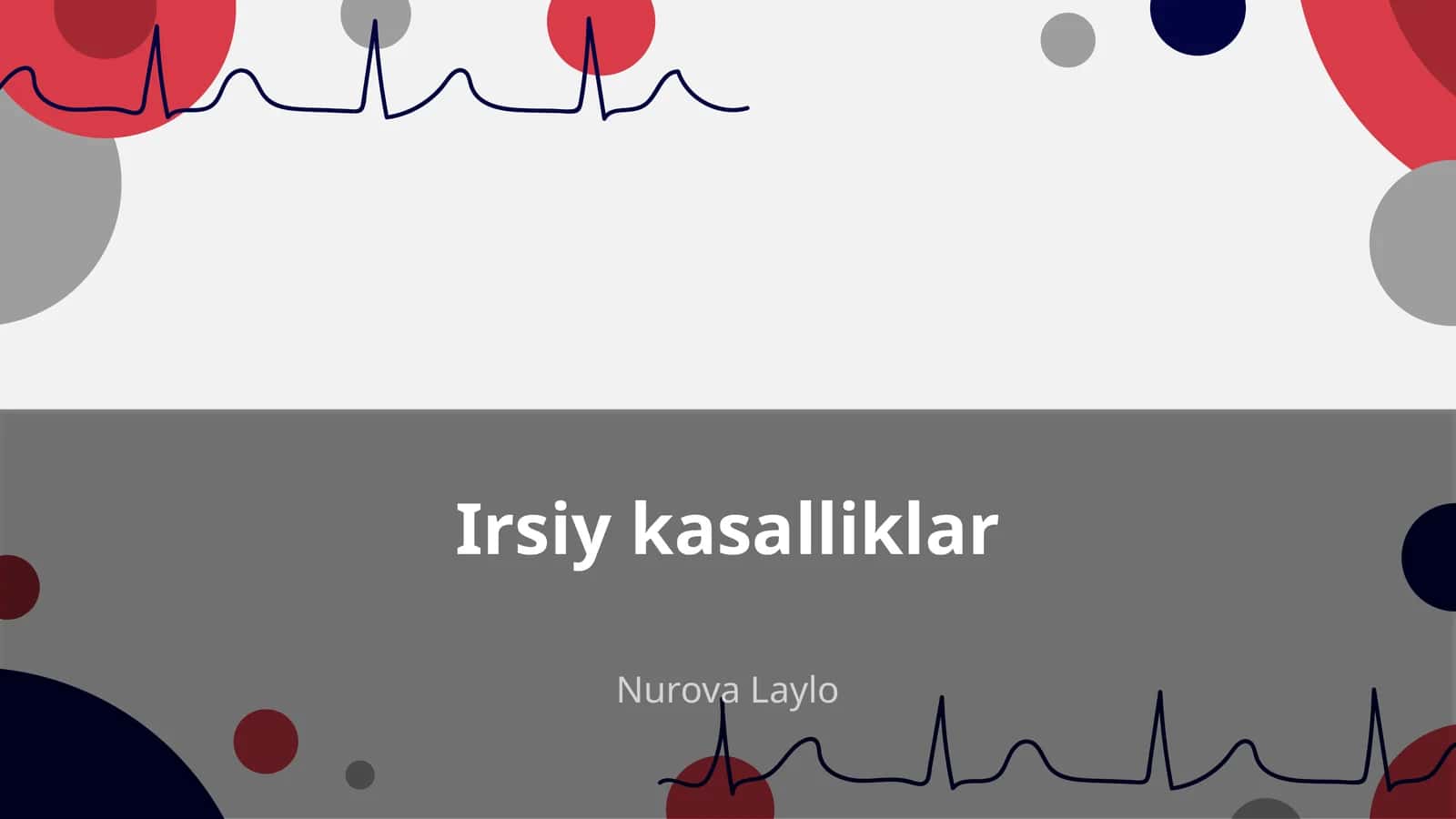 Irsiy kasalliklar 1