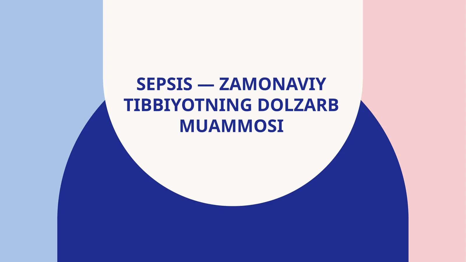 Sepsis 1