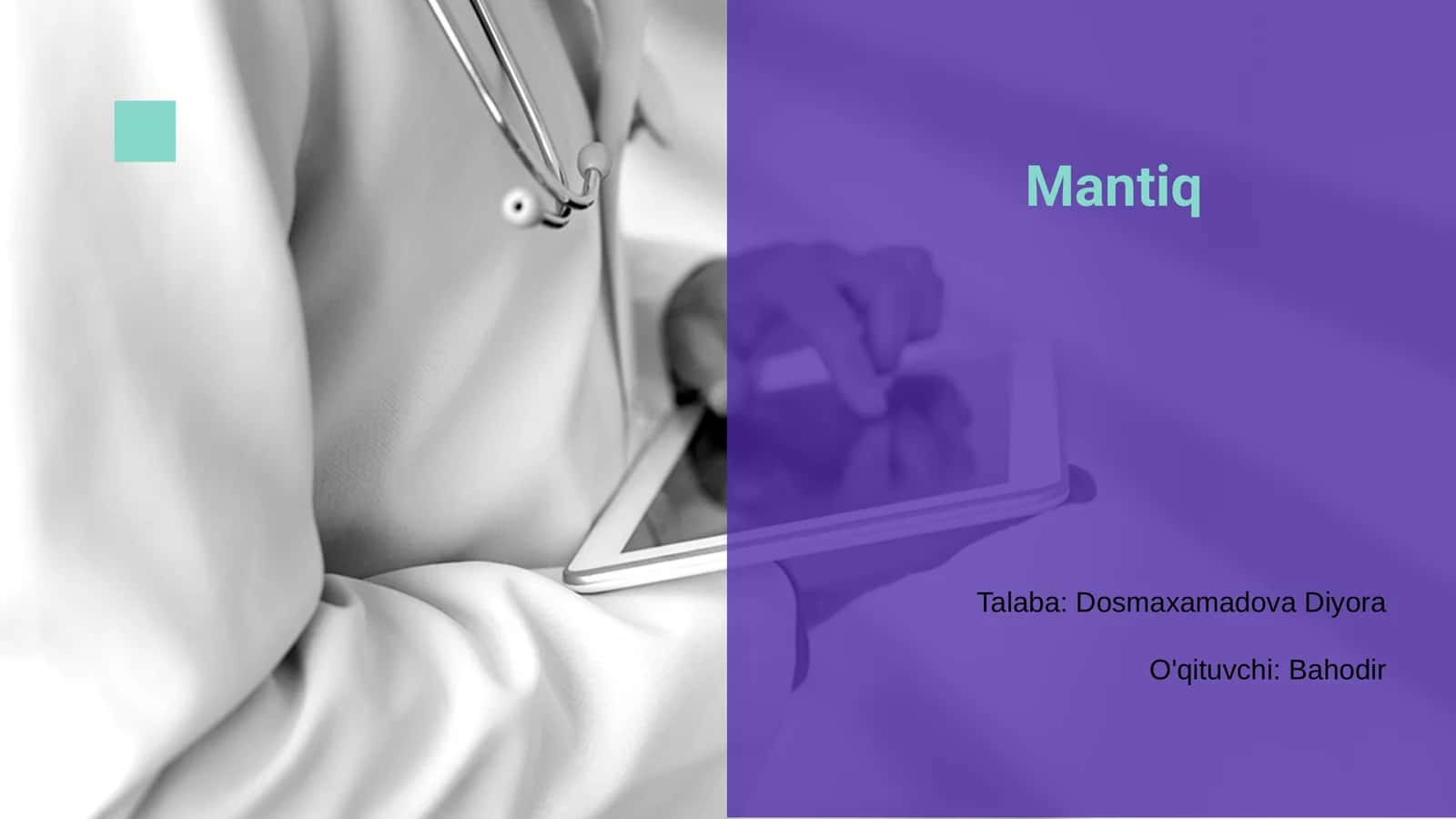 Mantiq 1