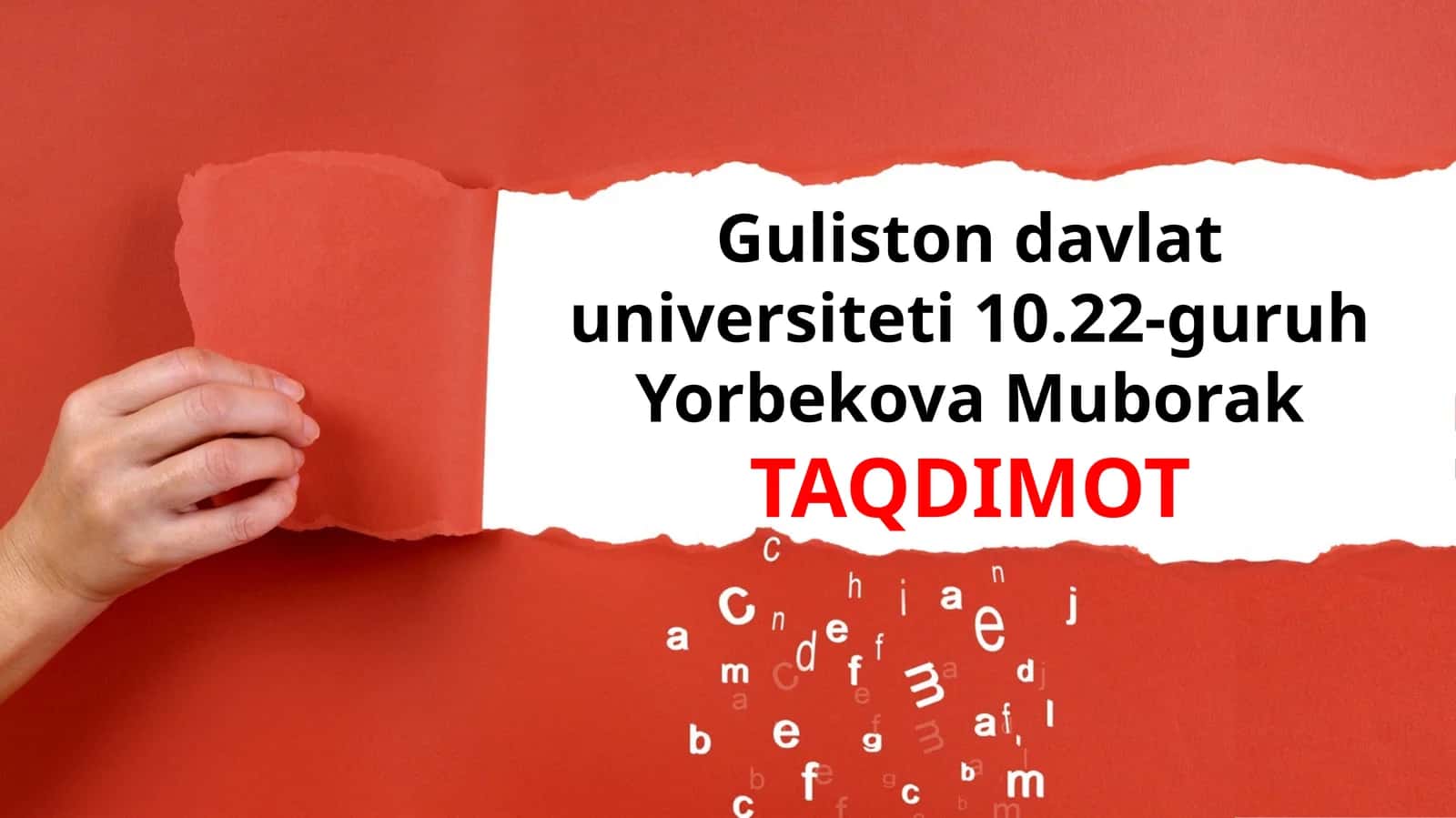 Anemiya va uning Xillari 1