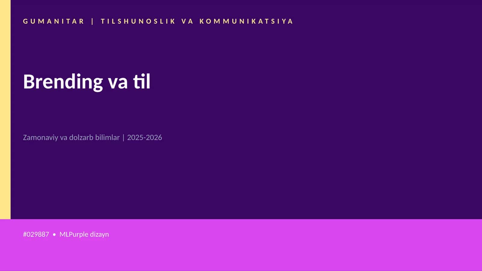 Brending va til 1