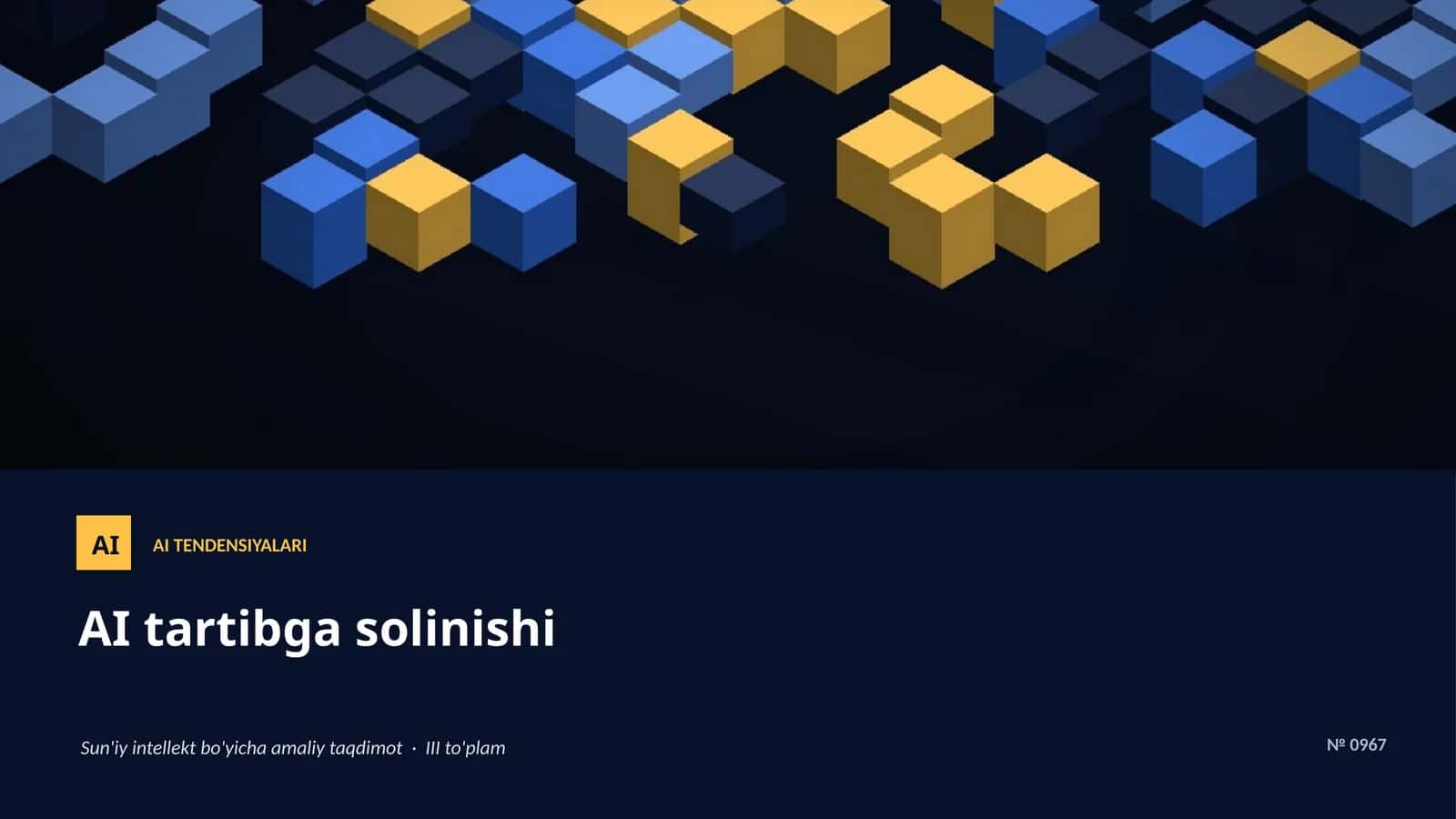 AI TENDENSIYALARI 1