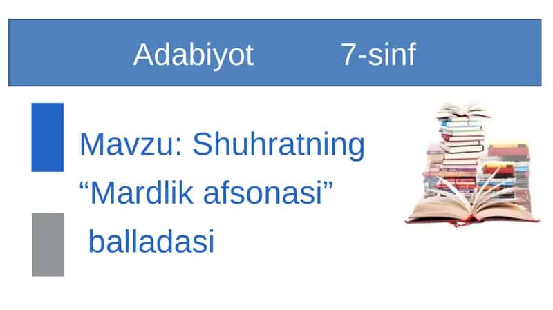 MARDLIK AFSONASI 1