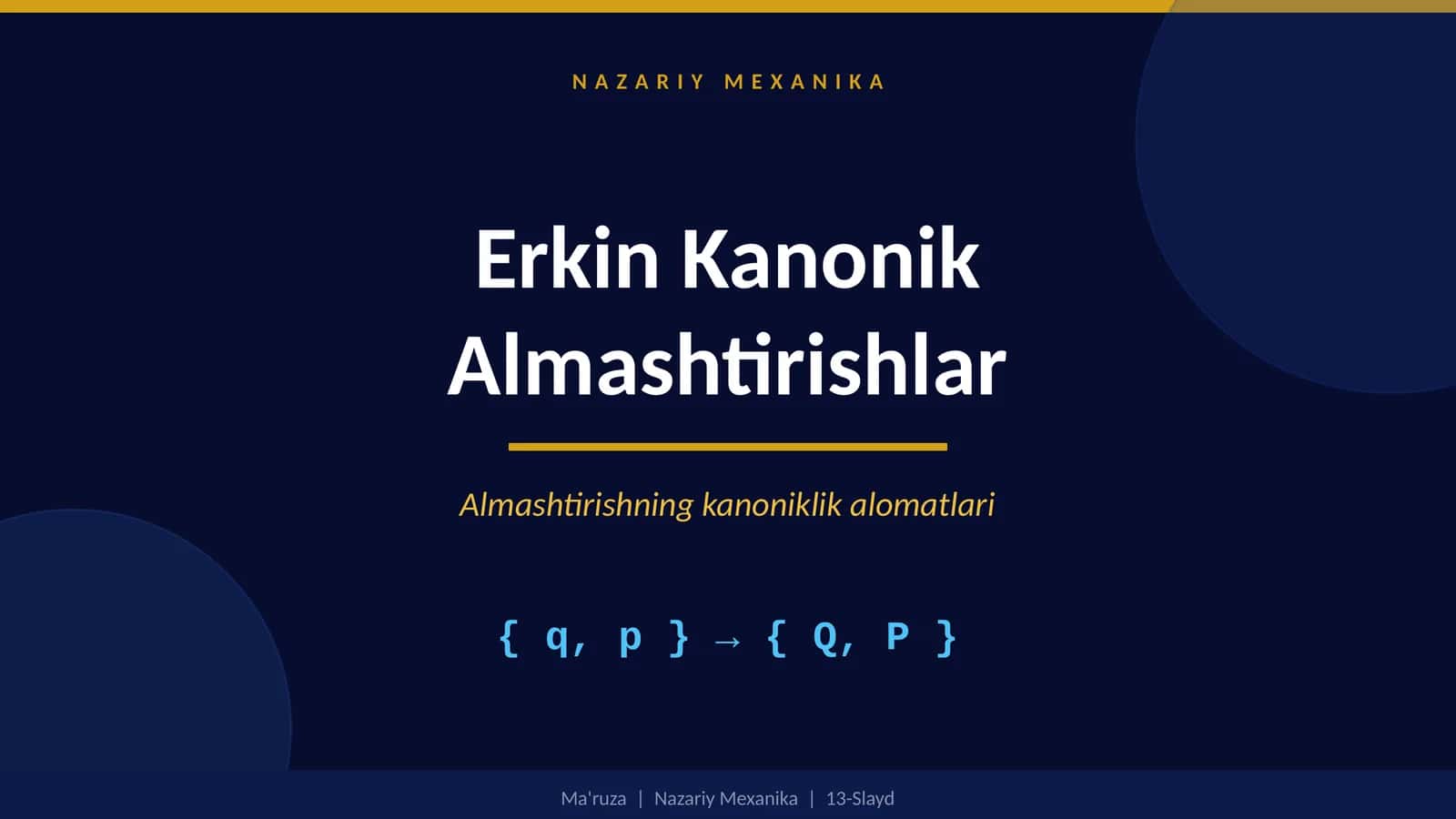NAZARIY MEXANIKA 1