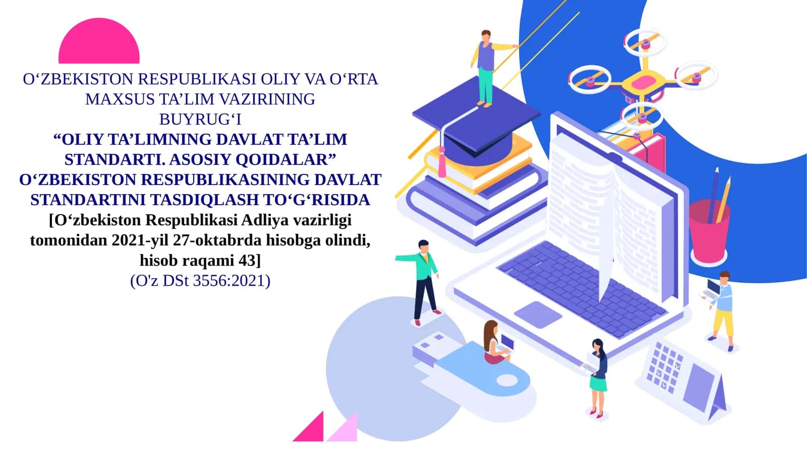OLIY TA’LIMNING DAVLAT TA’LIM STANDARTI 1