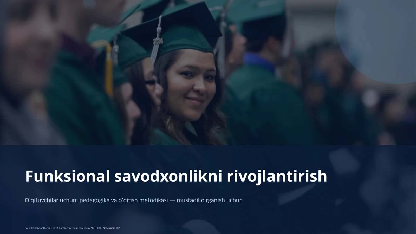Funksional savodxonlikni rivojlantirish 1