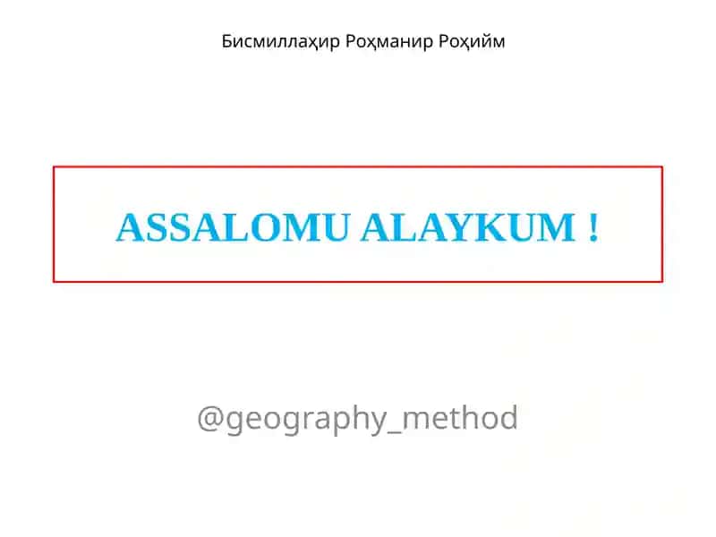 Jahonsanoatigeografiyasi va uning ozgarib borishi
