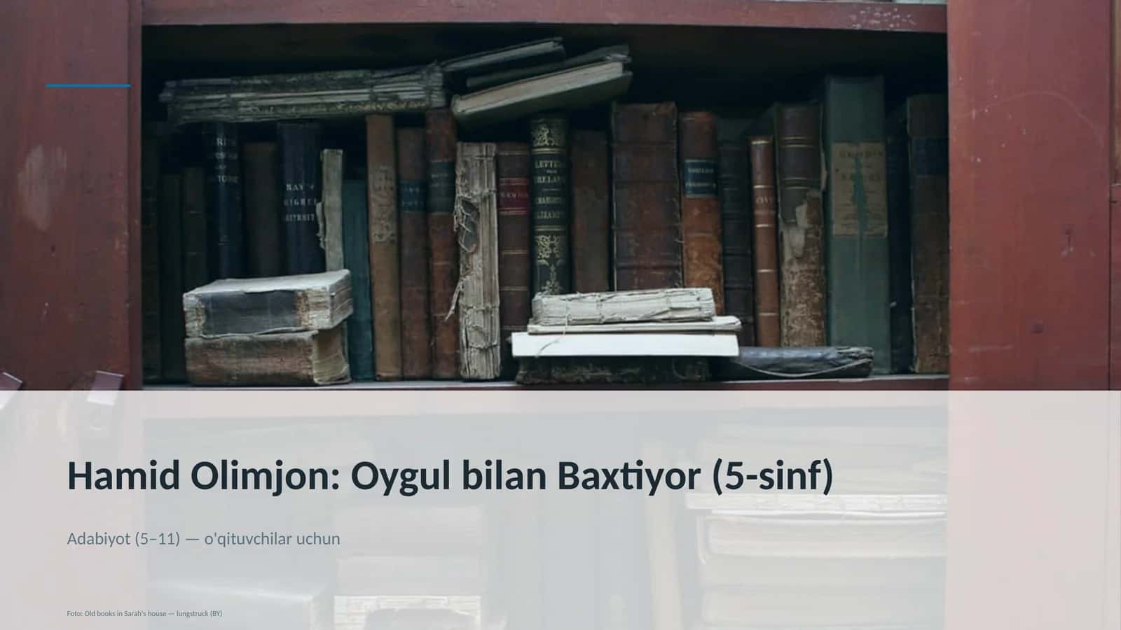 Oygul bilan Baxtiyor (5-sinf) 1