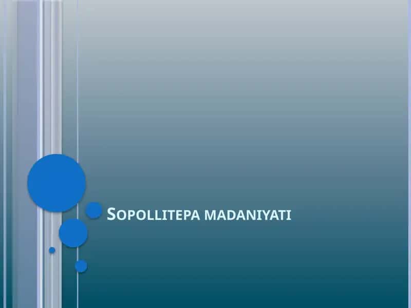 Sopollitepa Madaniyati 1