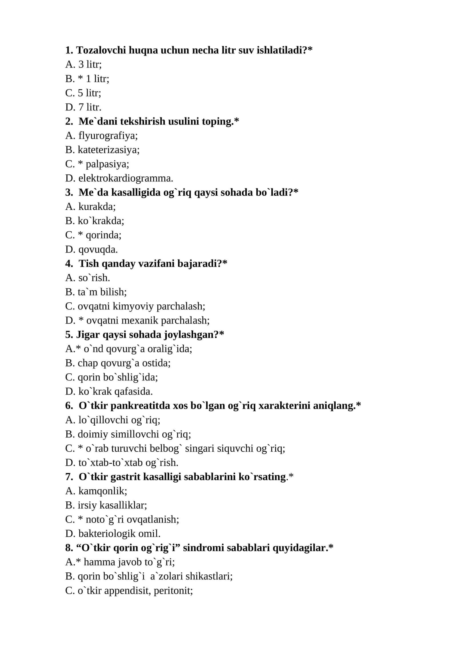 Mе`dаni tеkshirish usuli 1