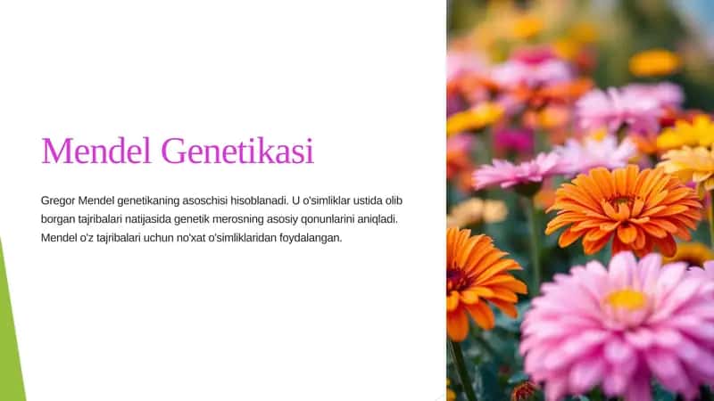 Mendel Genetikasi 1