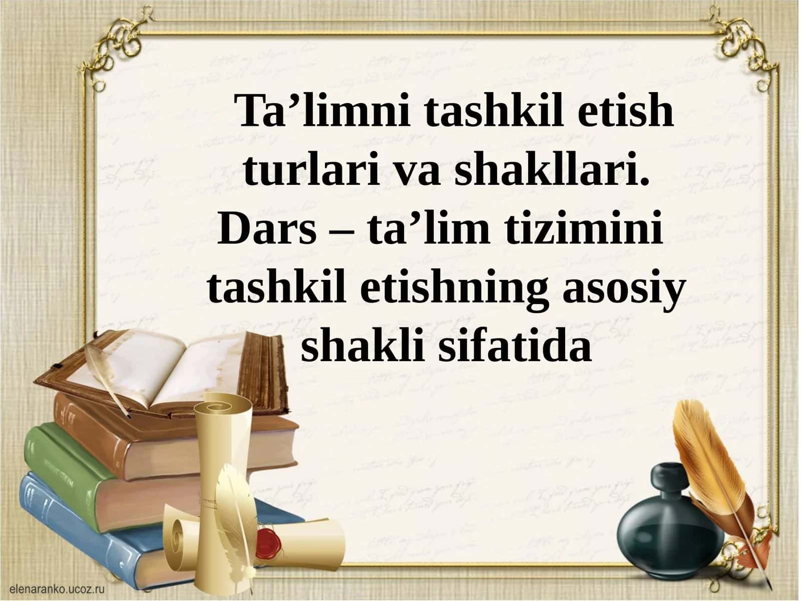 Ta'limnitashkiletishturlari va shakllari 1