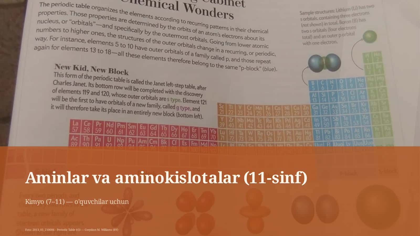 Aminlar va aminokislotalar (11-sinf) 1