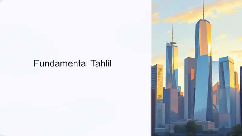 Fundamental Tahlil 1