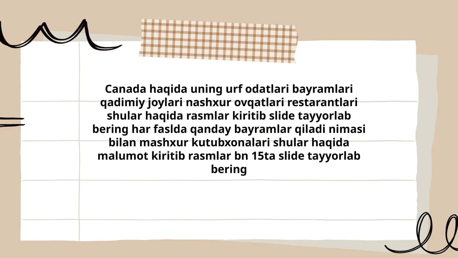 Canada bayramlari va bayramlari 1