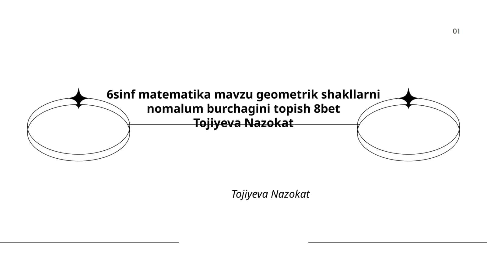6-sinf matematika geometrik shakllar 1