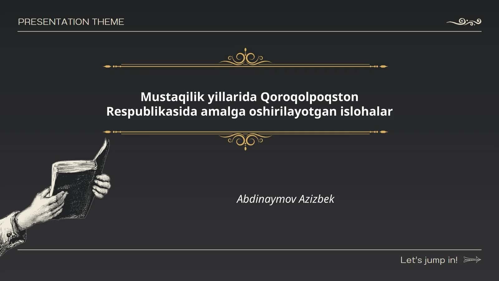 Oliy ta'lim tizimidagi islohotlar 1