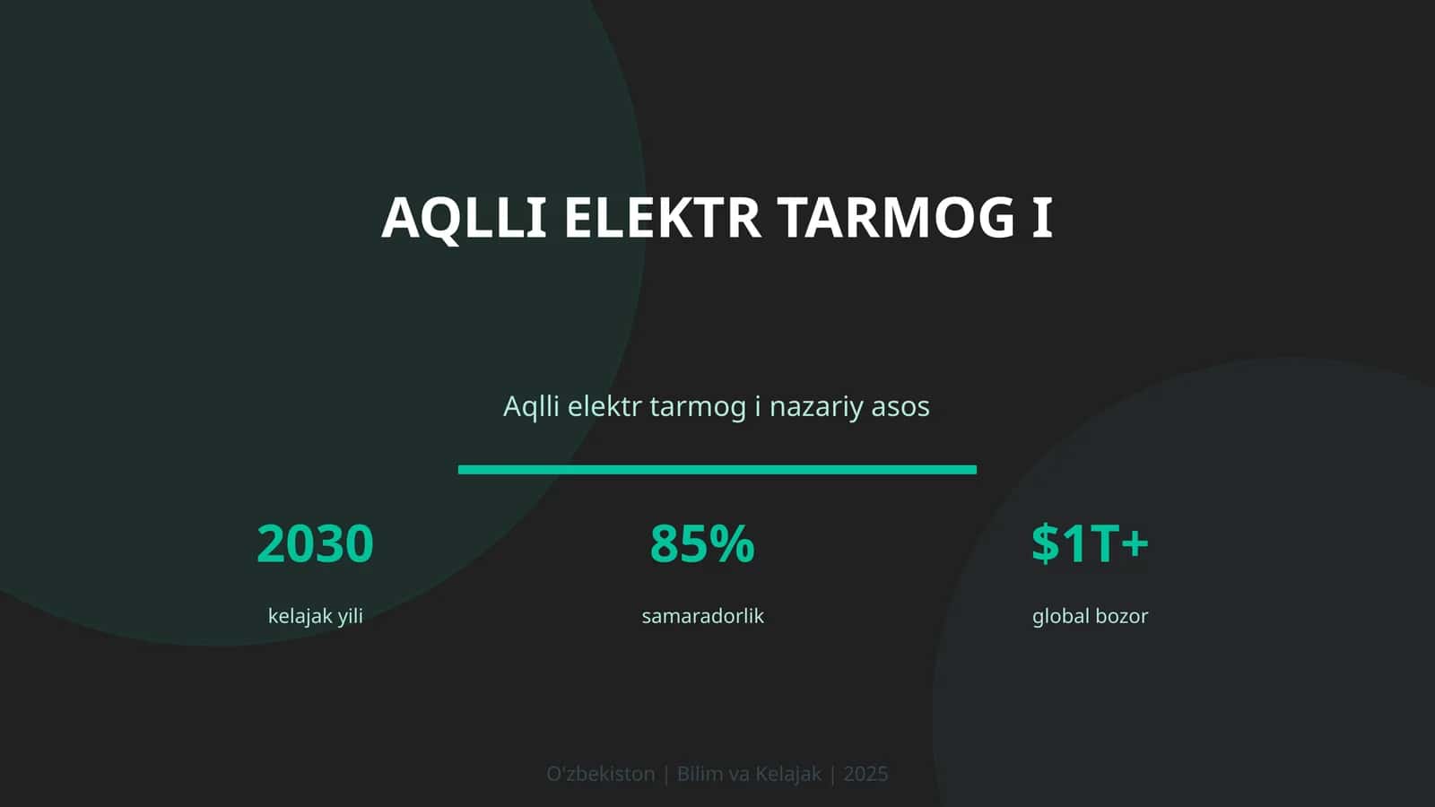 Aqlli elektr tarmog i 1